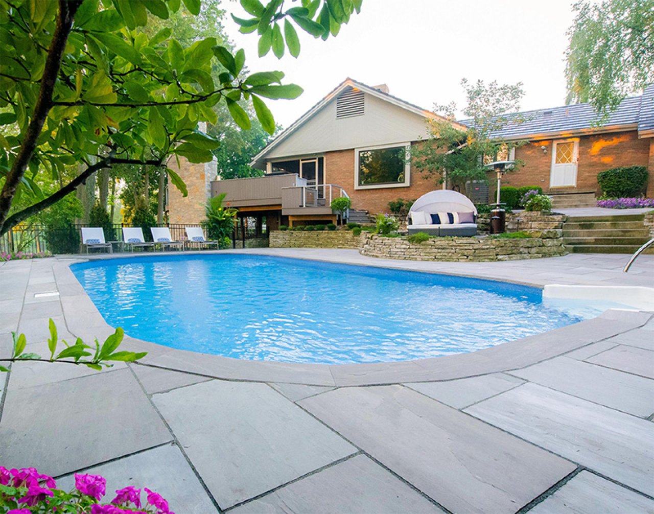 Backyard pool